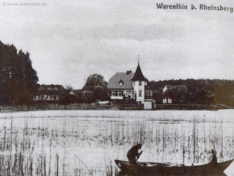 Historisches Bild von Warenthin um 1910