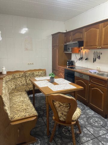 Ferienwohnung "Seeblick" - Küche mit Sitzecke