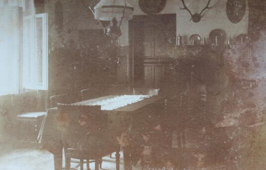 Gastraum um 1890