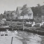 Uferpromenade in Warenthin um 1916