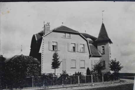 Blick auf das Gasthaus um 1930